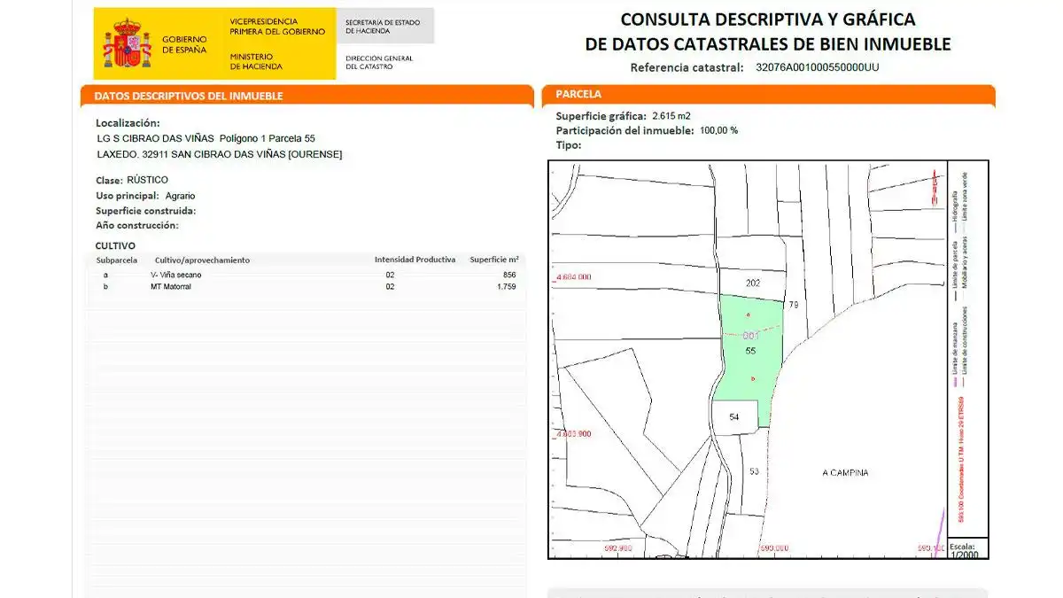 Residencial en venda a CIBRAO DAS VIÑAS LAXEDO, POLIGONO 1, -1, San Cibrao das Viñas