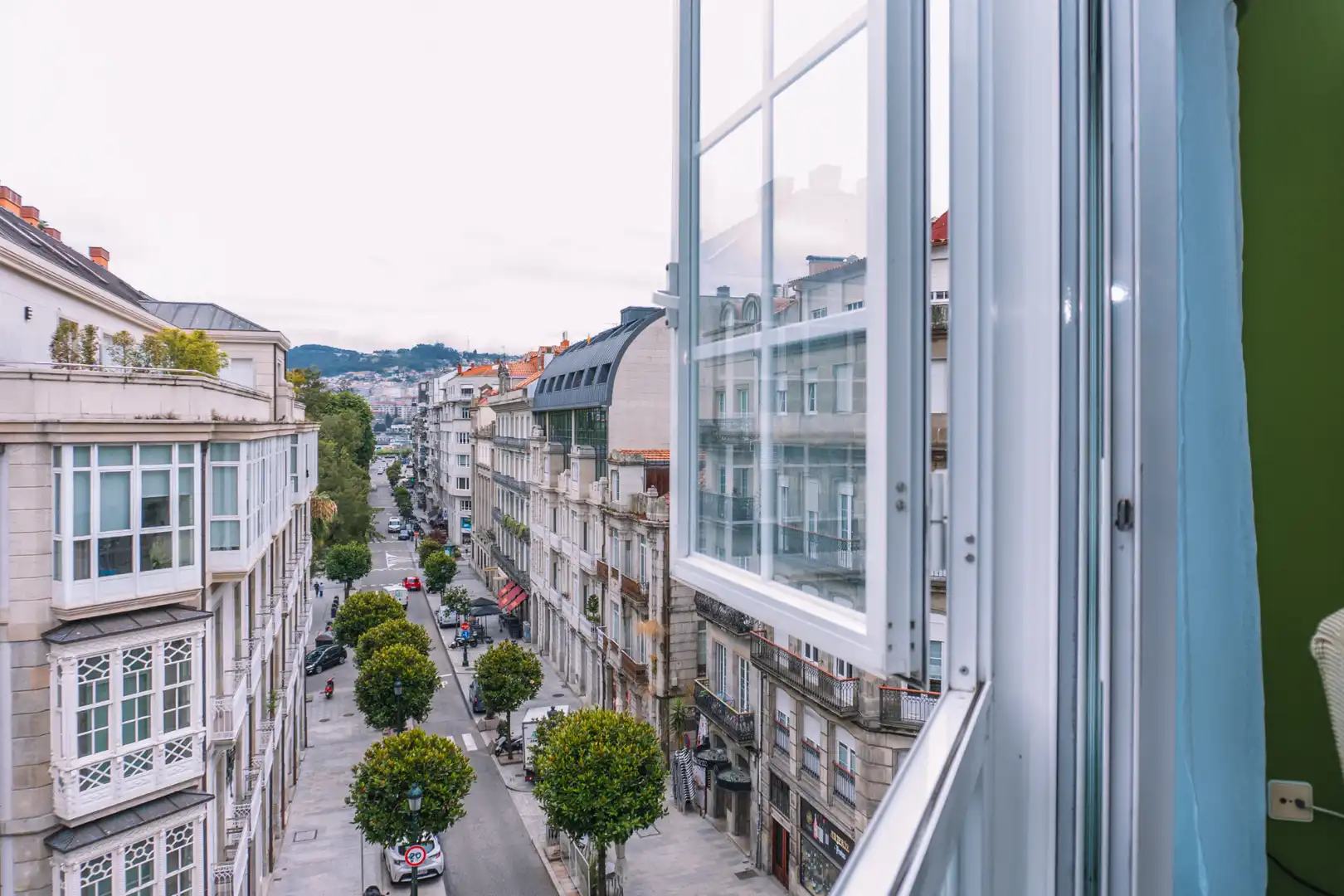 Exterior view of Flat for rent in Vigo   with Heating, Parquet flooring and Terrace