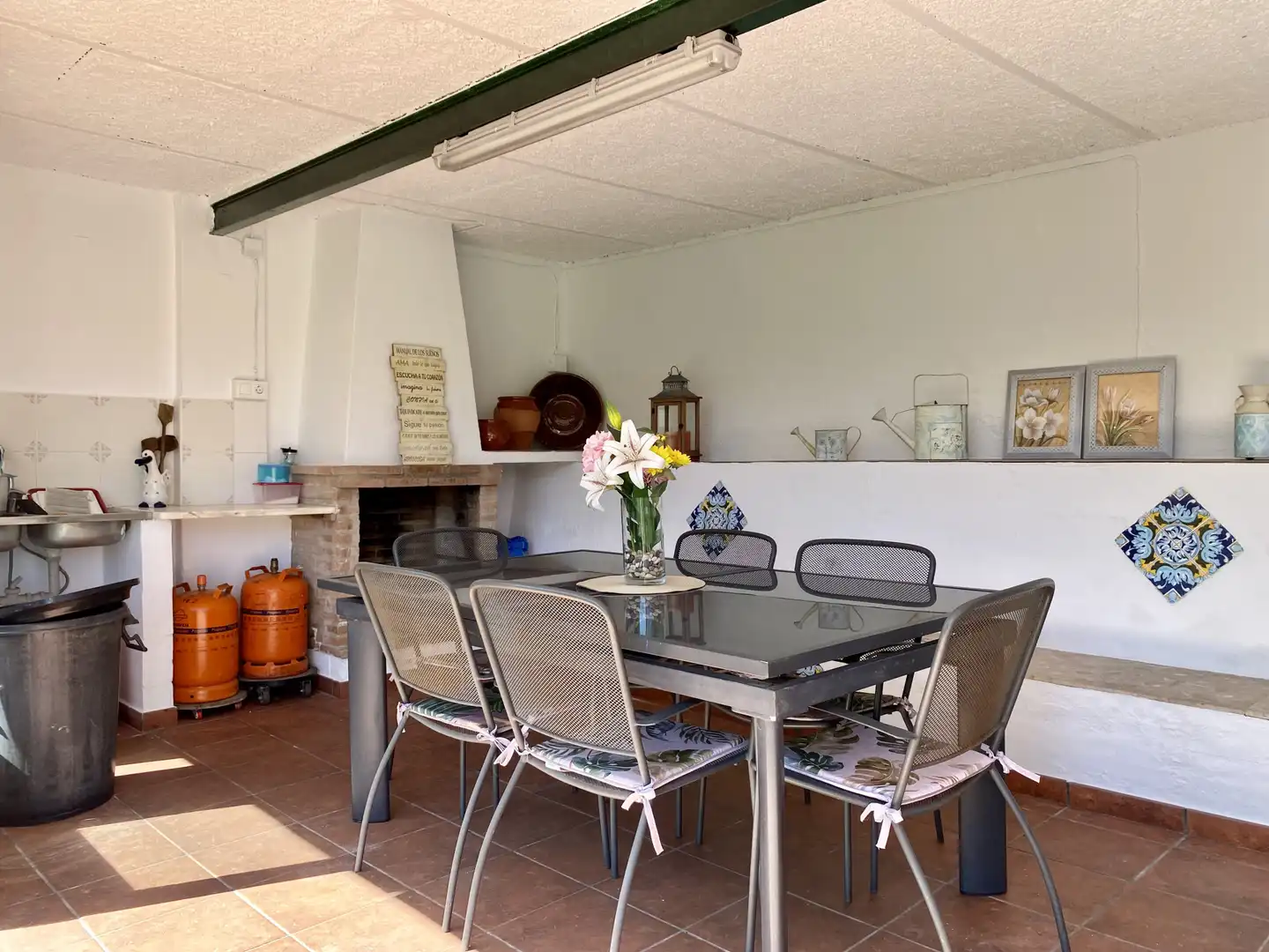 Terrace of Country homes for sale in Estepona  with Air Conditioner, Private garden and Terrace