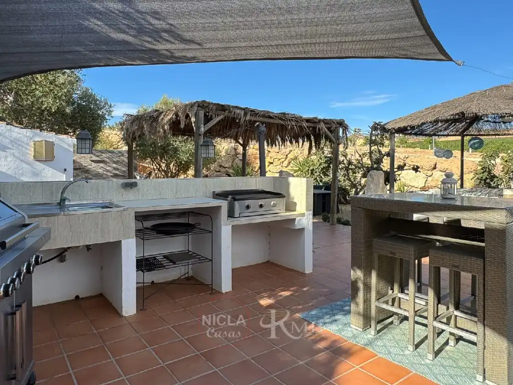 Terrassa de Casa o xalet en venda en Antas amb Aire condicionat, Jardí privat i Terrassa