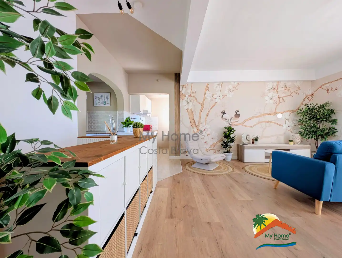 Sala d'estar de Casa o xalet en venda en Lloret de Mar amb Aire condicionat, Calefacció i Jardí privat