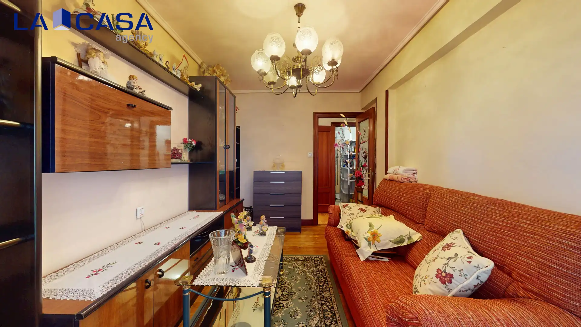 Sala de estar de Piso en venta en Bilbao  con Calefacción y Balcón