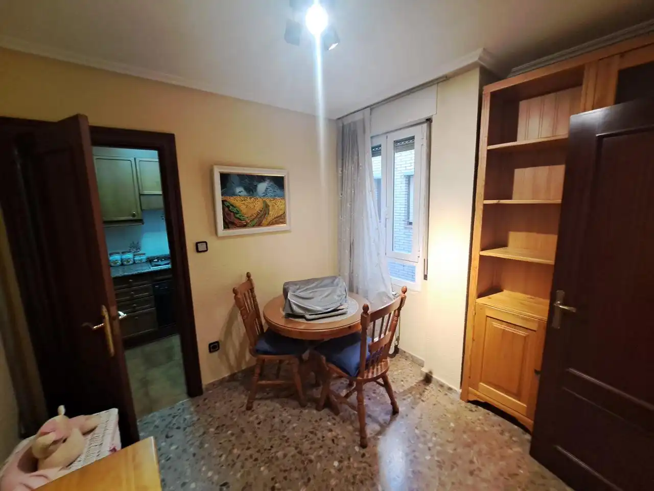 Bedroom of Flat for sale in Zaragoza  with Heating, Terrace and Storage room