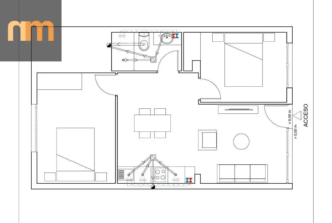 Piso en venta en Madrid con Calefacción y Jardín privado