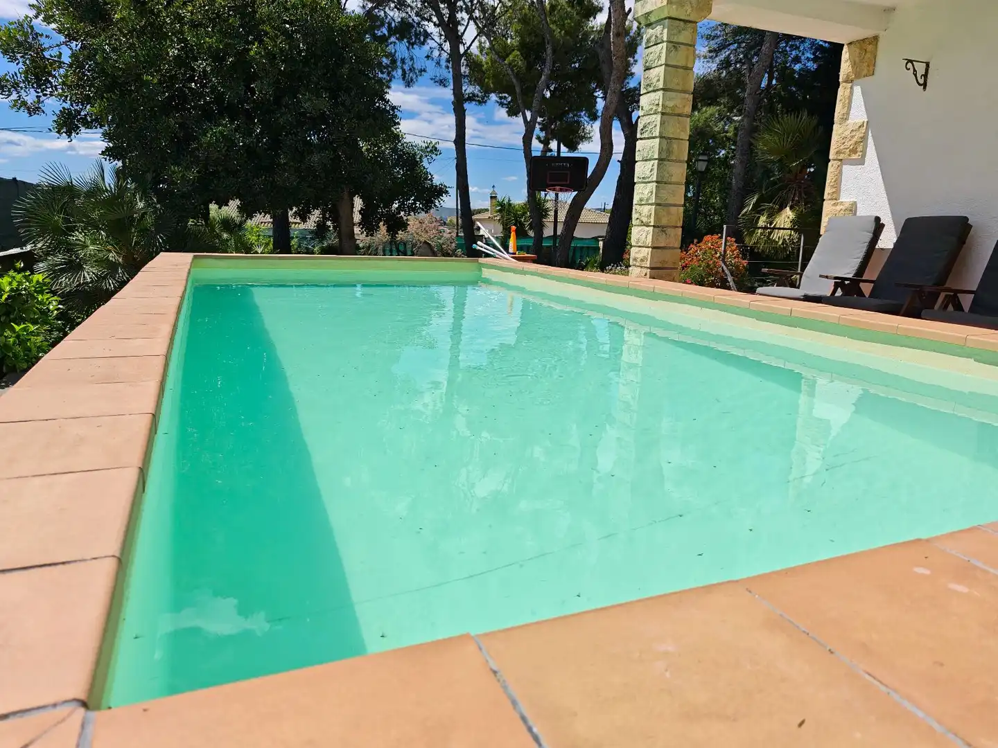 Swimming pool of Houses for sale in Bellvei  with Heating, Private garden and Terrace