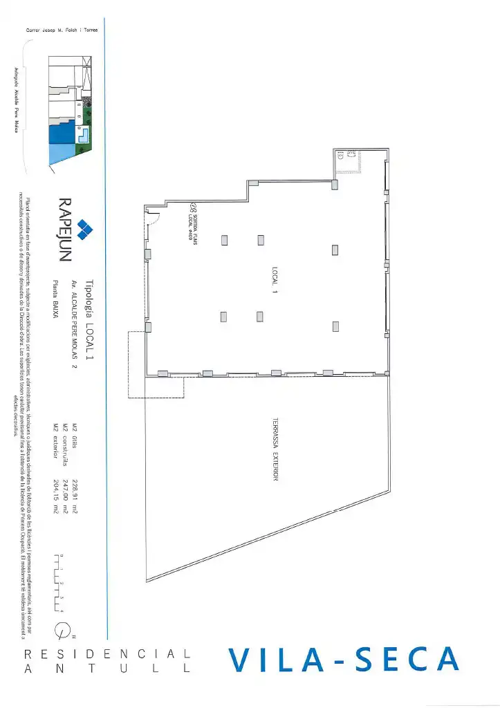 New build Business premises for sale in Avinguda de l'Alcalde Pere Molas 2, imagen 2