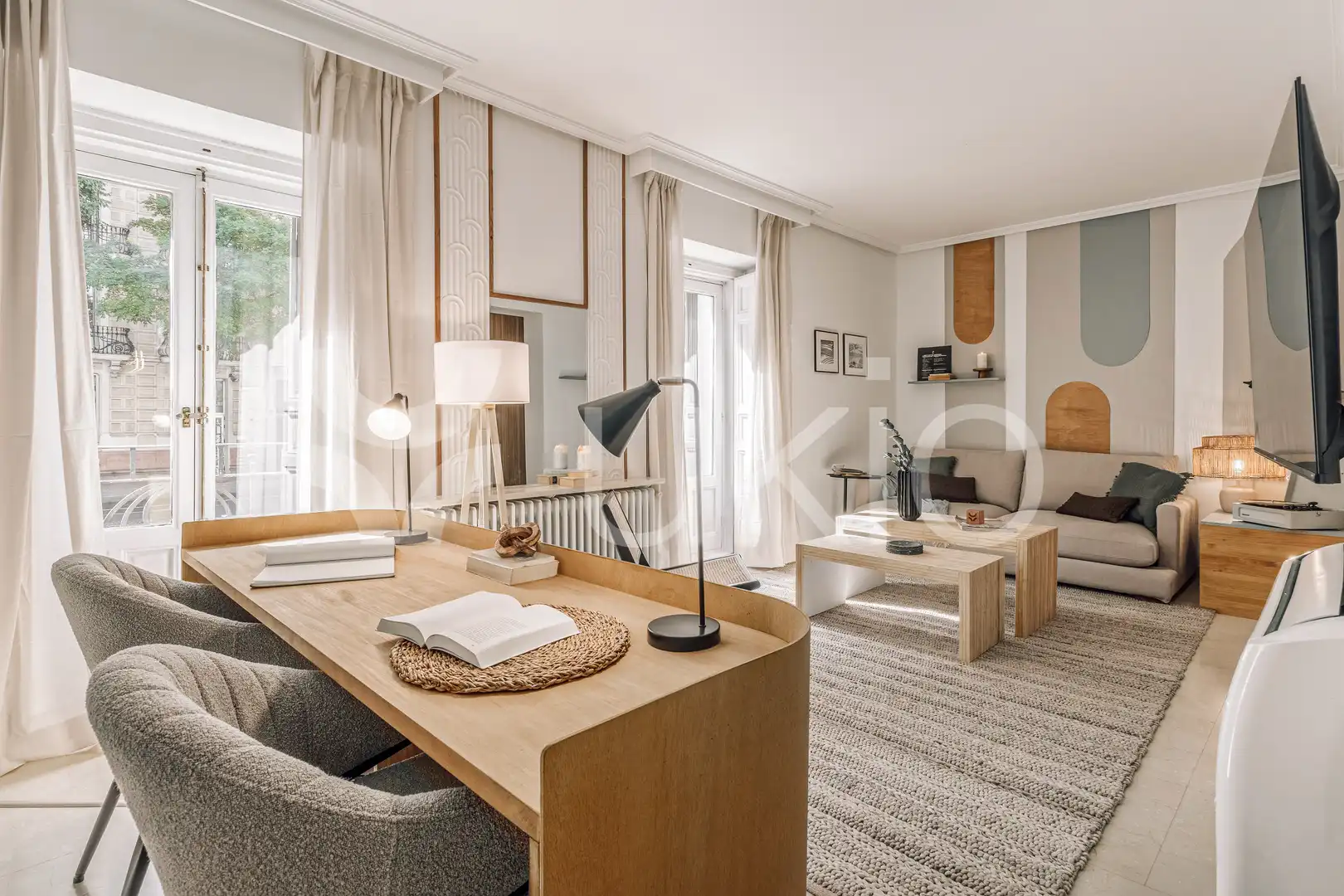 Apartament amb ascensor de lloguer a Calle de Almagro, imagen 2