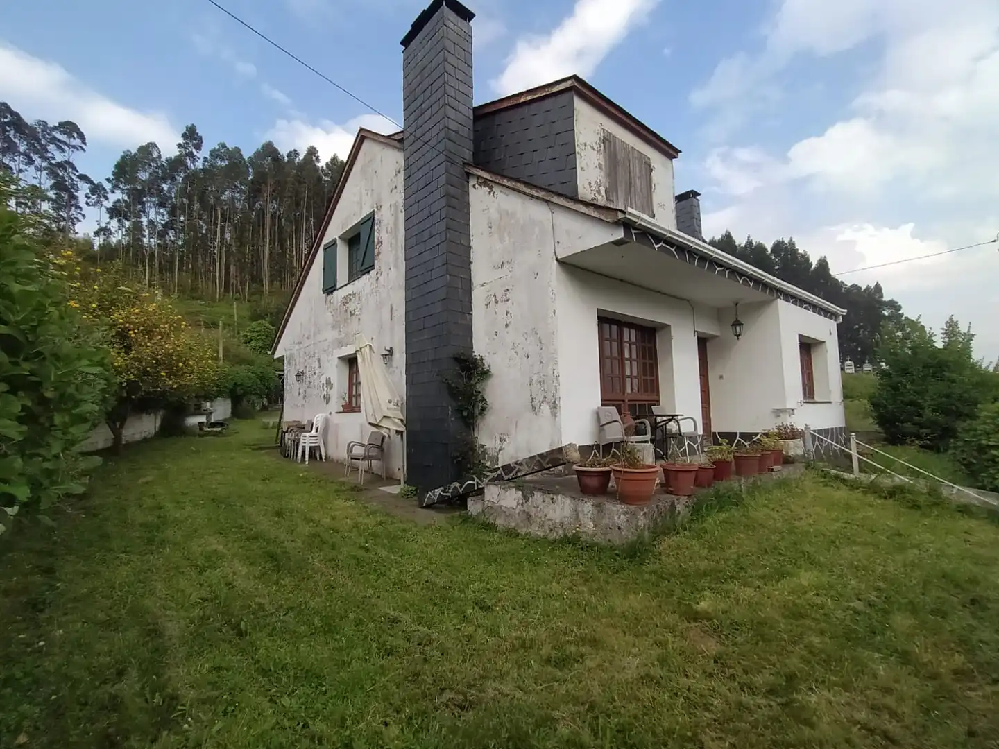 Detached house with garden for sale in Cariño, imagen 3
