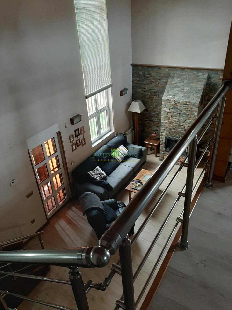 Living room of House or chalet for sale in Valdefresno  with Heating, Private garden and Parquet flooring