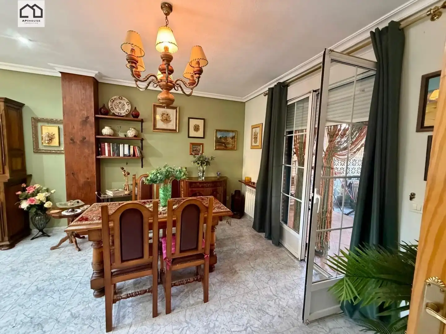 Dining room of Houses for sale in Numancia de la Sagra  with Air Conditioner, Heating and Terrace