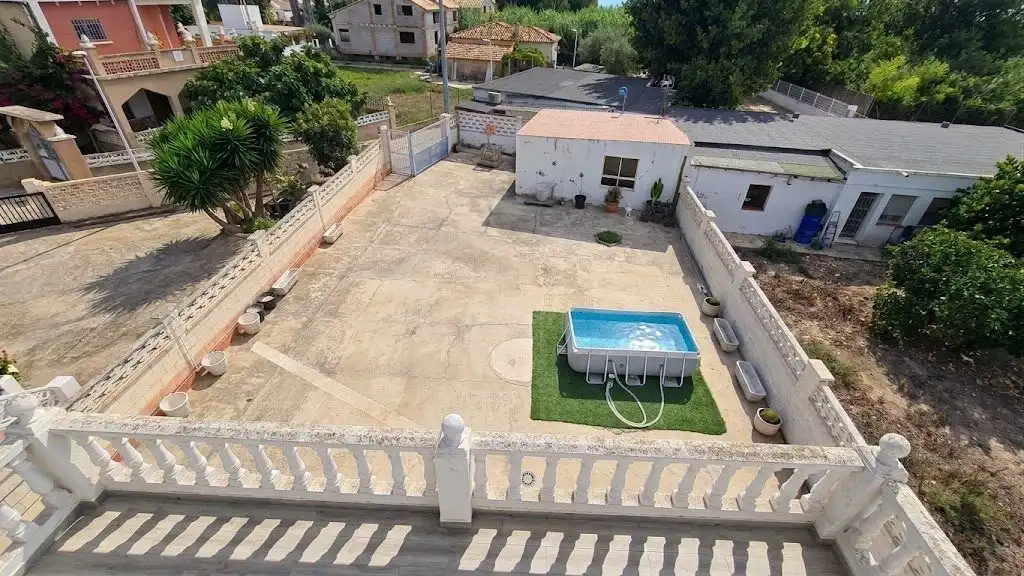 Garden of Houses for sale in Gandia  with Air Conditioner and Terrace