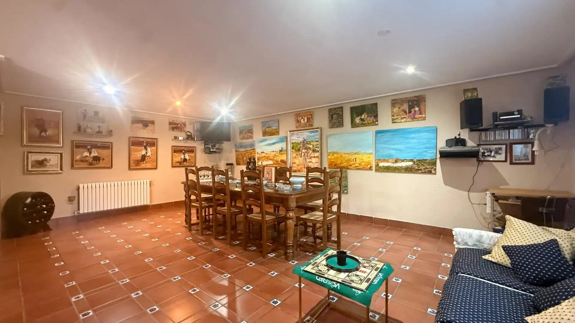 Comedor de Casa o chalet en venta en Leiro con Jardín privado, Terraza y Trastero