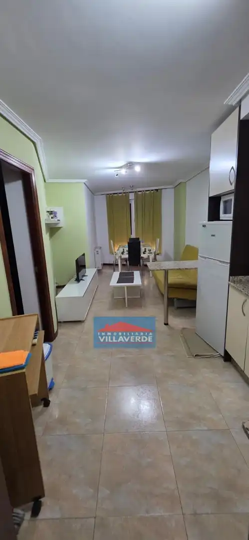 Sala de estar de Estudio en venta en Moaña con Trastero y Amueblado