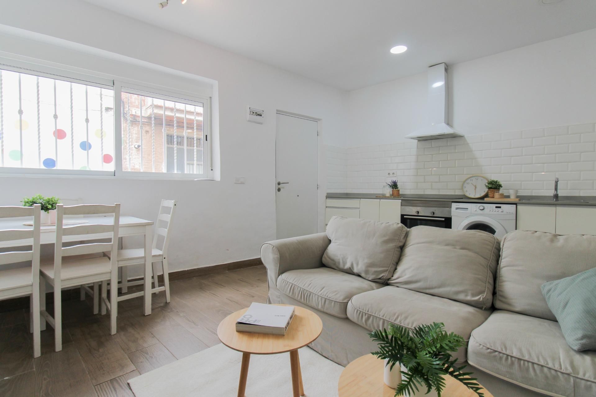 Sala d'estar de Planta baixa en venda en Massamagrell amb Terrassa i Moblat