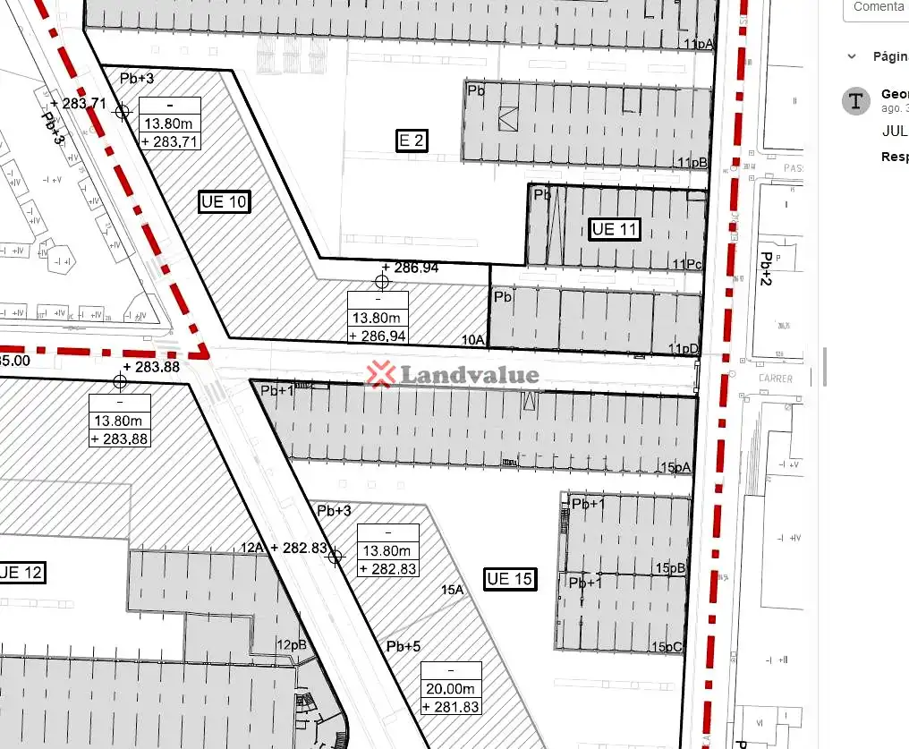 Lands and plots for sale in Carrer del Bruc 51, imagen 7