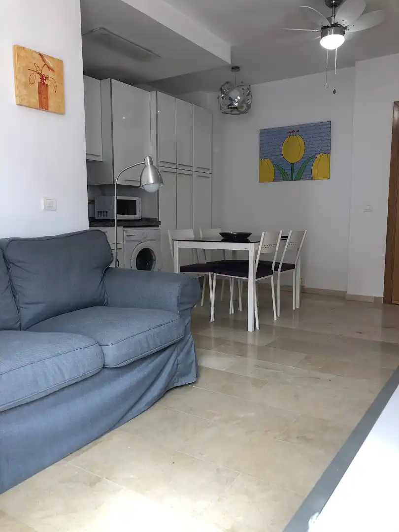 Sala de estar de Apartamento en venta en Málaga con Aire acondicionado, Terraza y Trastero