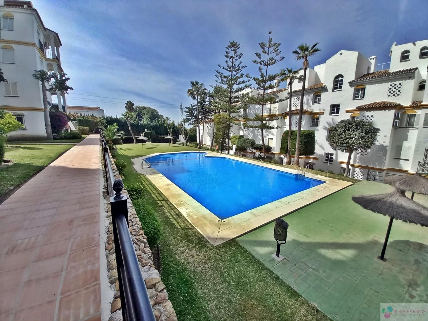 Piscina de Àtic de lloguer en Estepona amb Terrassa i Piscina comunitària