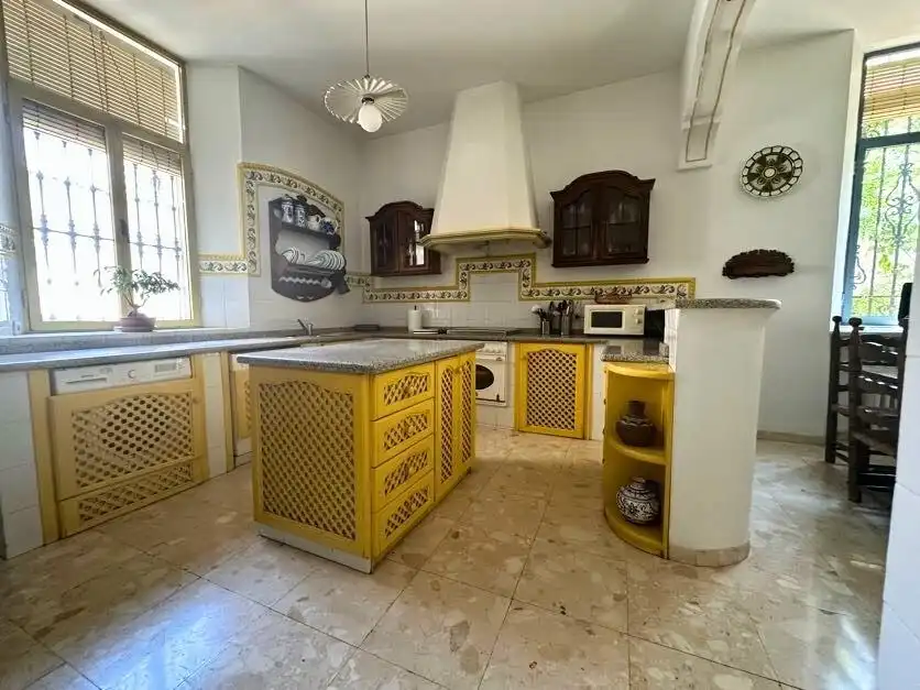 Cocina de Casa o chalet en venta en Villanueva del Arzobispo con Aire acondicionado, Calefacción y Terraza