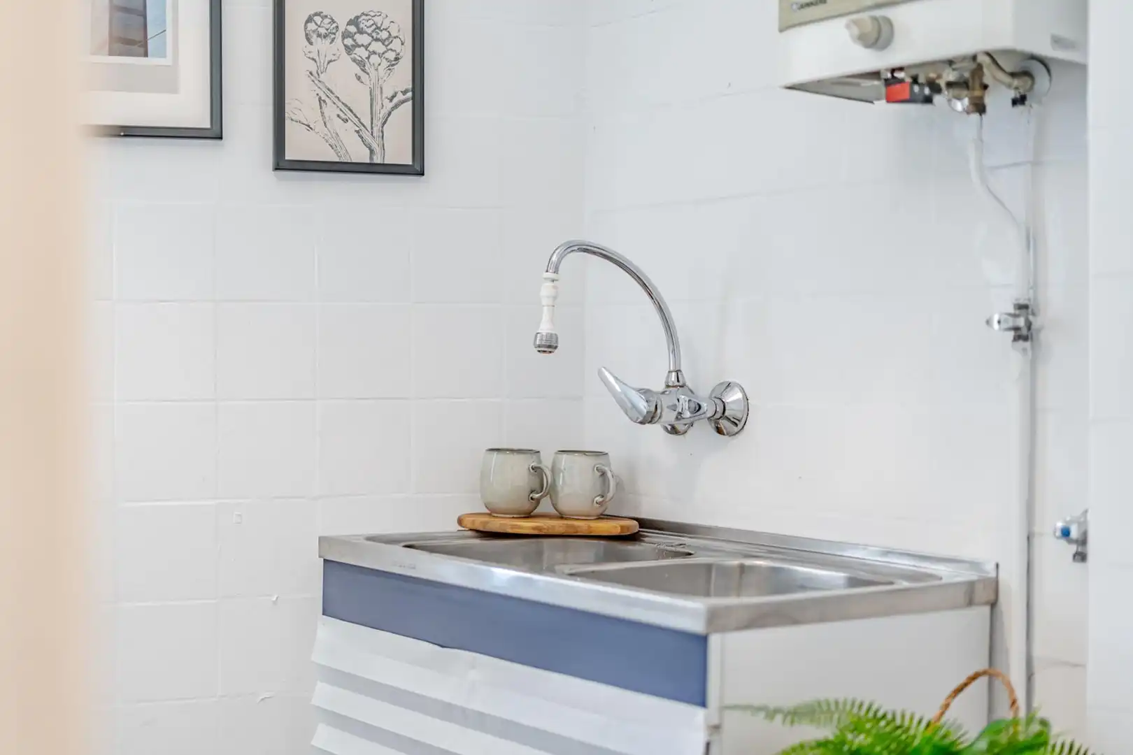 Kitchen of Flat for sale in Madrid  with Air Conditioner, Terrace and Balcony