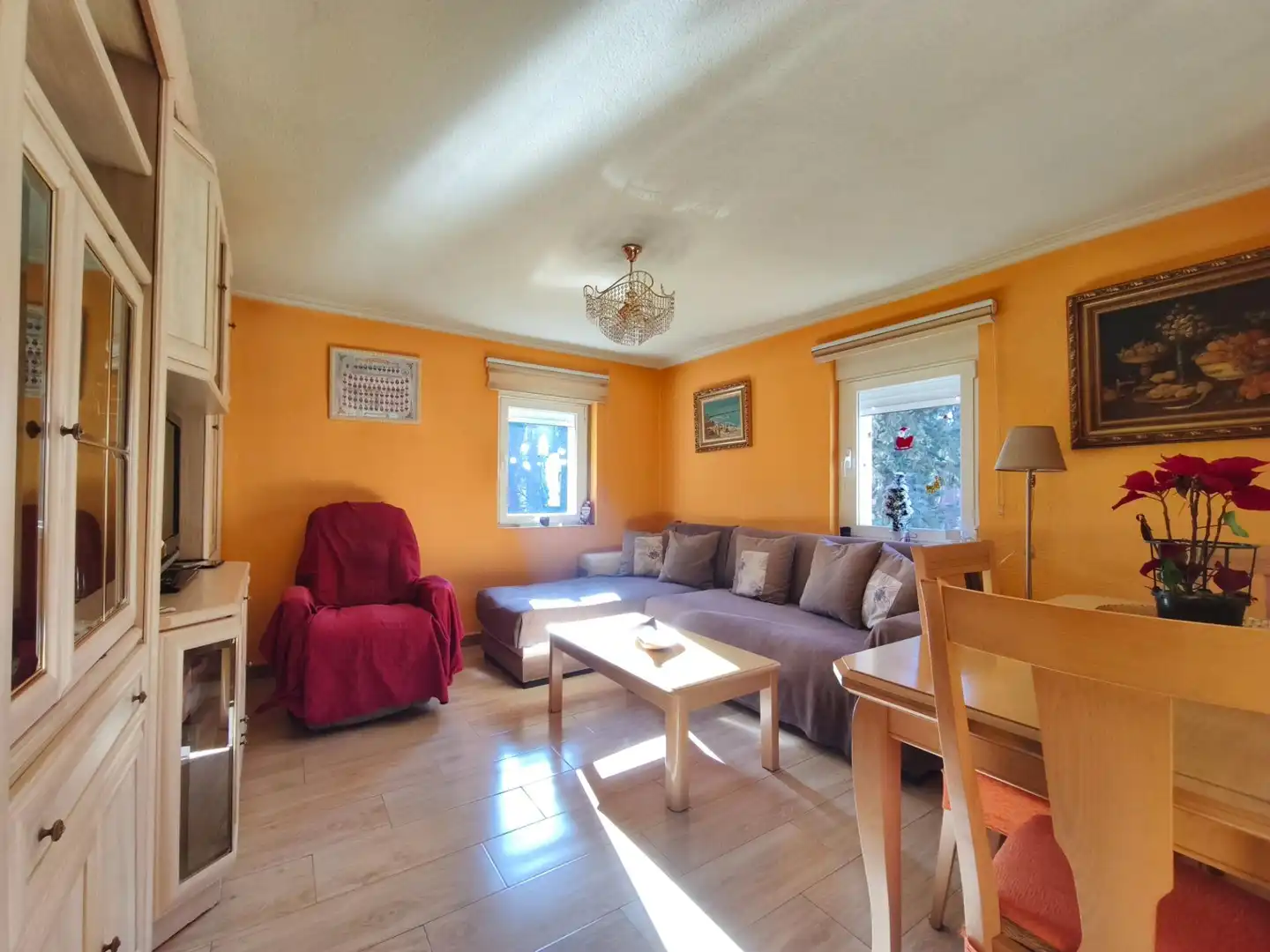 Living room of Flat for sale in Madrid  with Balcony