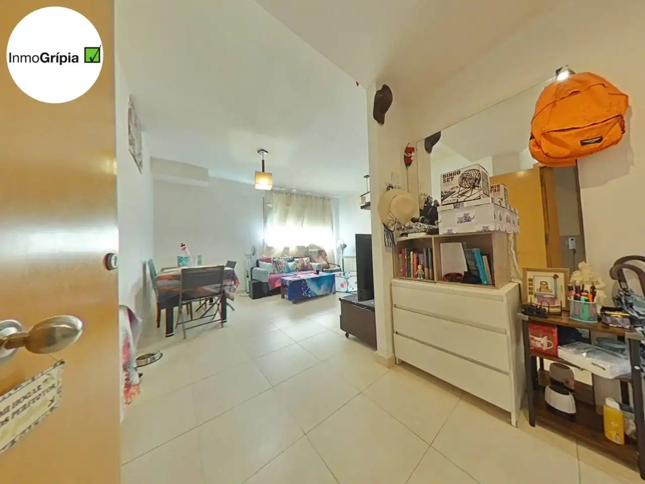 Wohnzimmer von Wohnung zum Verkauf in Terrassa mit Heizung und Terrasse