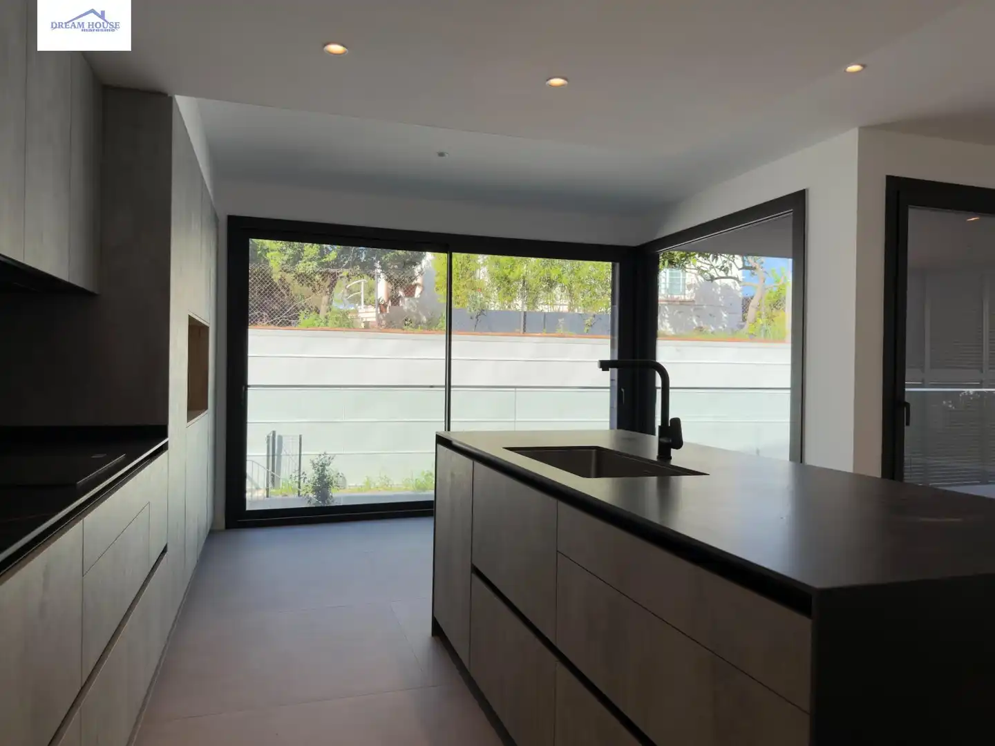 Kitchen of Flat for rent in Alella  with Heating and Community pool