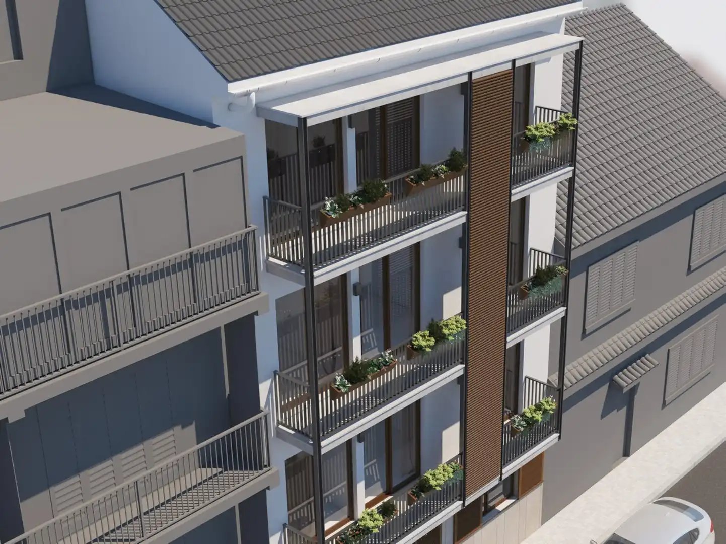 Balcony of Flat for sale in Fuengirola  with Air Conditioner, Heating and Terrace