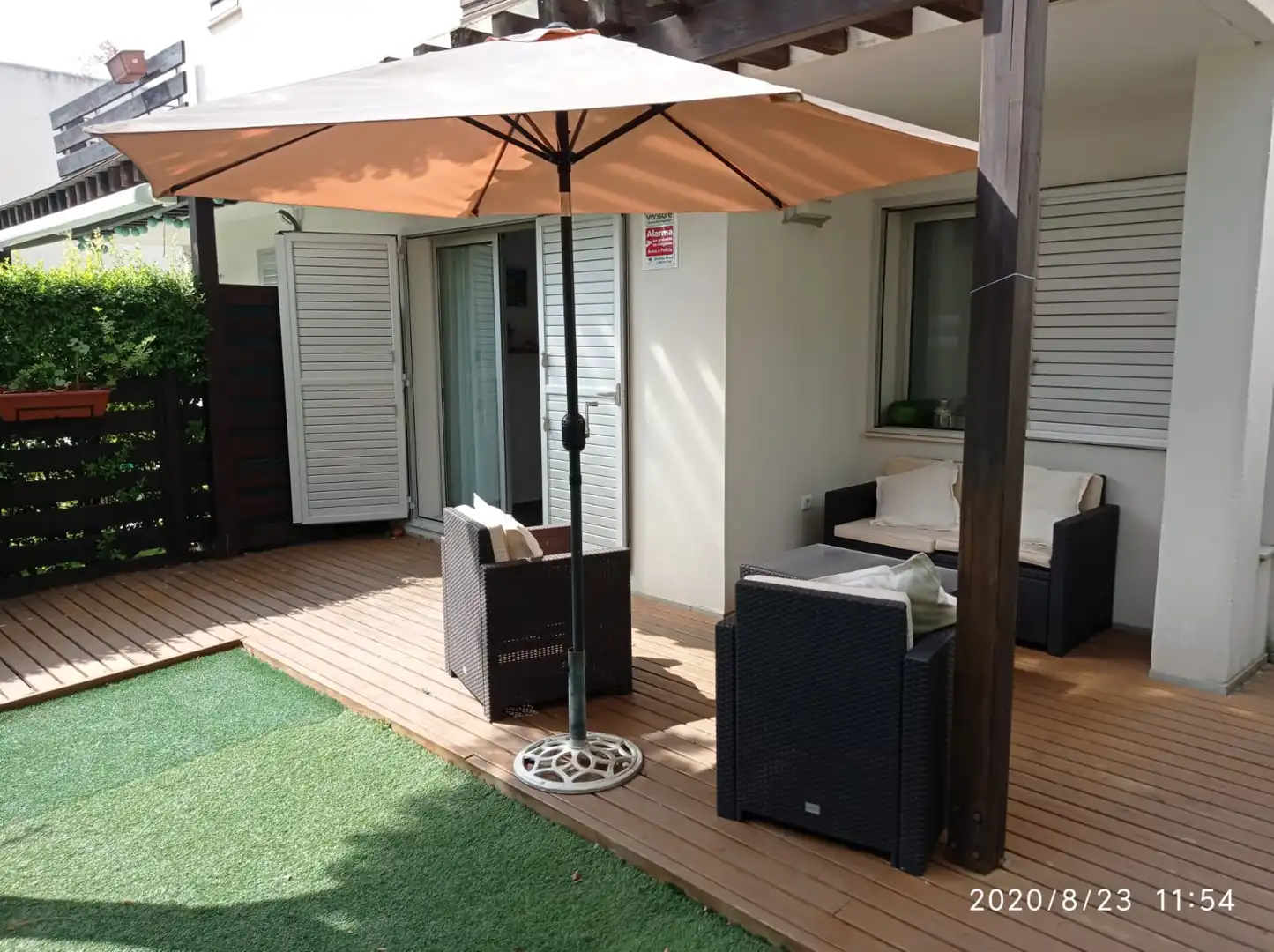 Terraza de Casa adosada en venta en Mont-roig del Camp con Aire acondicionado, Jardín privado y Terraza