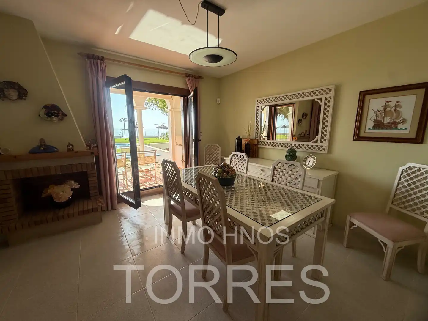 Comedor de Casa adosada en venta en Benicarló con Aire acondicionado, Jardín privado y Terraza