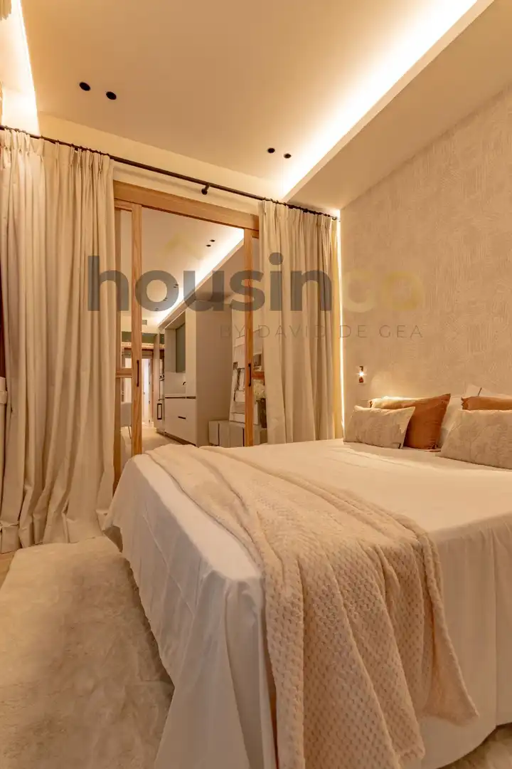 Schlafzimmer von Wohnung zum Verkauf in Barrio de Salamanca