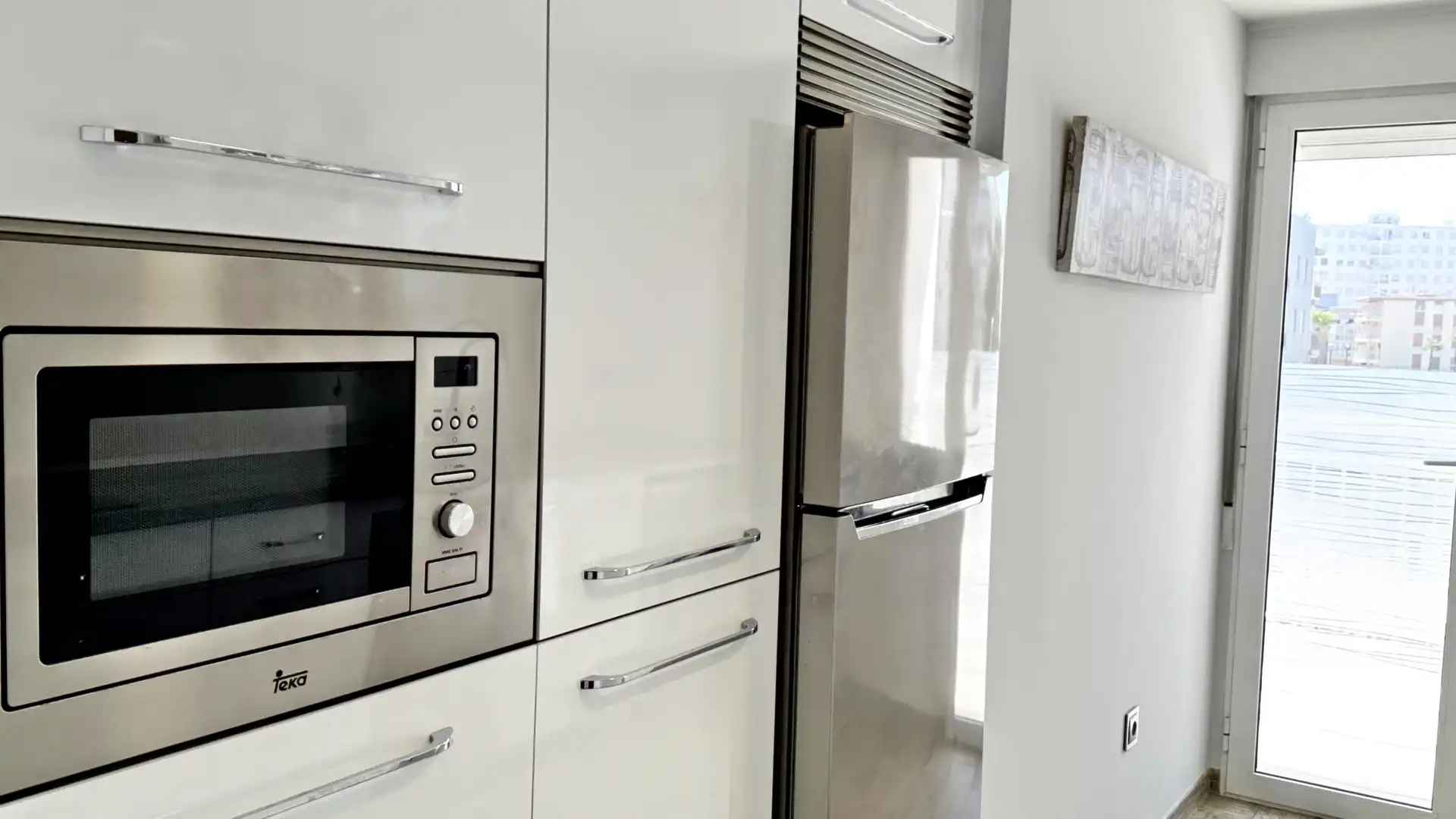 Cocina de Apartamento de alquiler en Gandia con Terraza, Amueblado y Horno