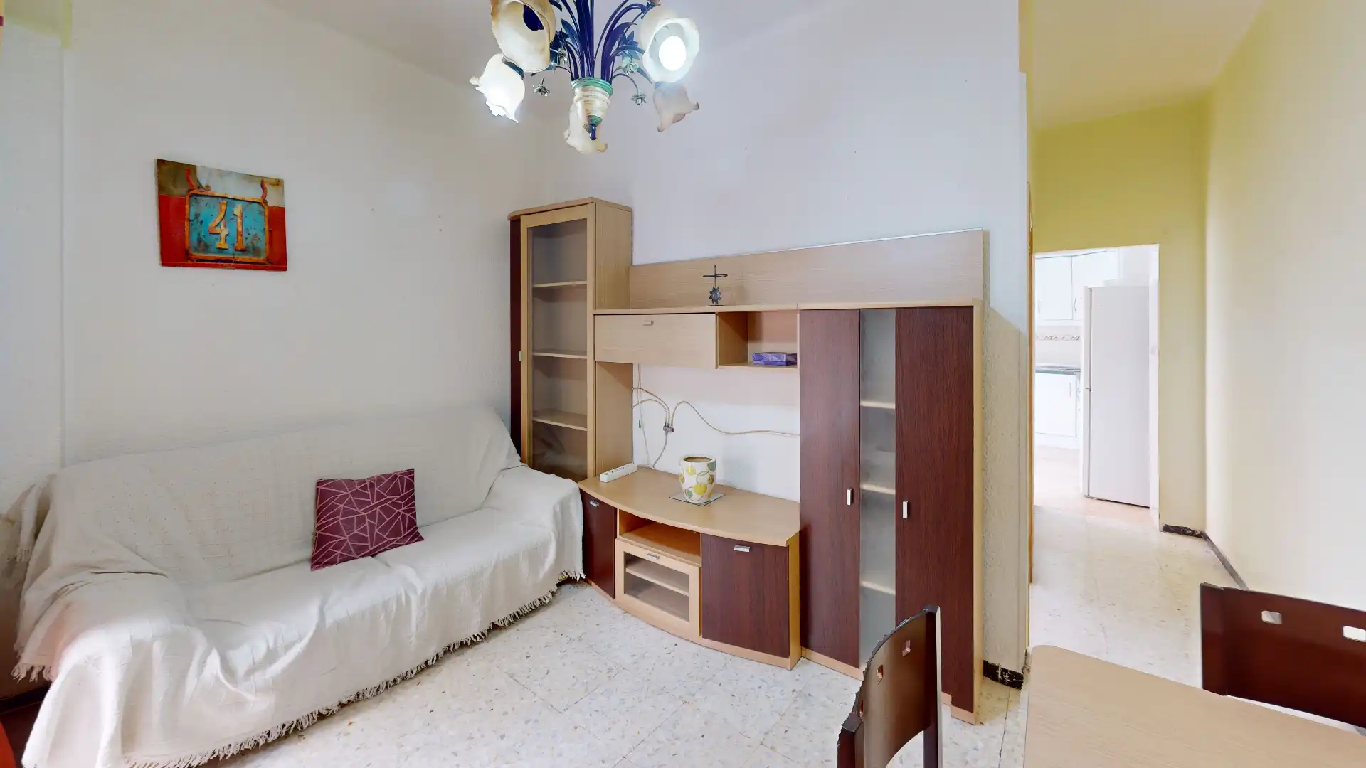 Sala d'estar de Pis en venda en Almería amb Moblat, Forn i Rentadora