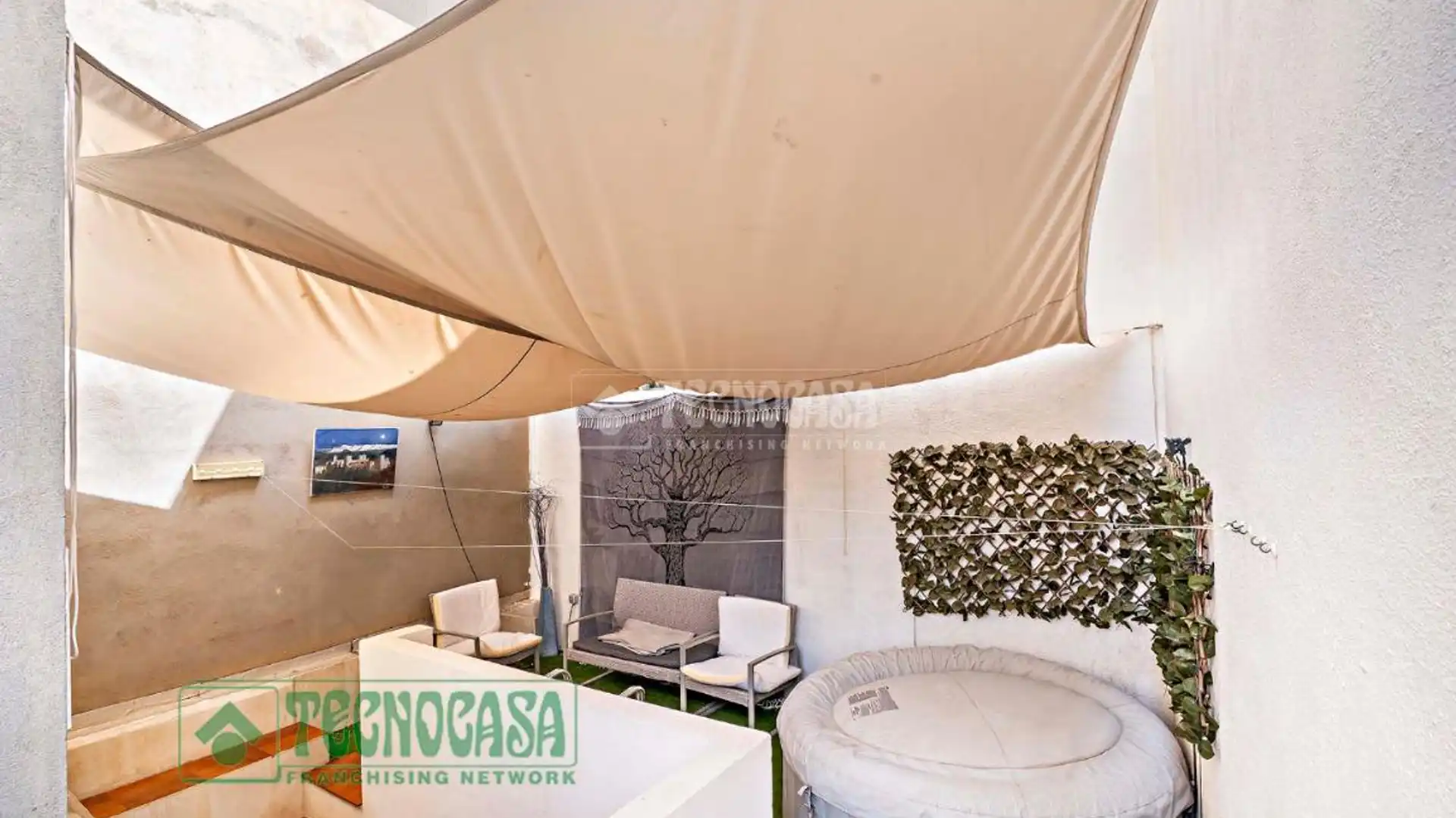 Terraza de Casa o chalet en venta en Roquetas de Mar con Terraza