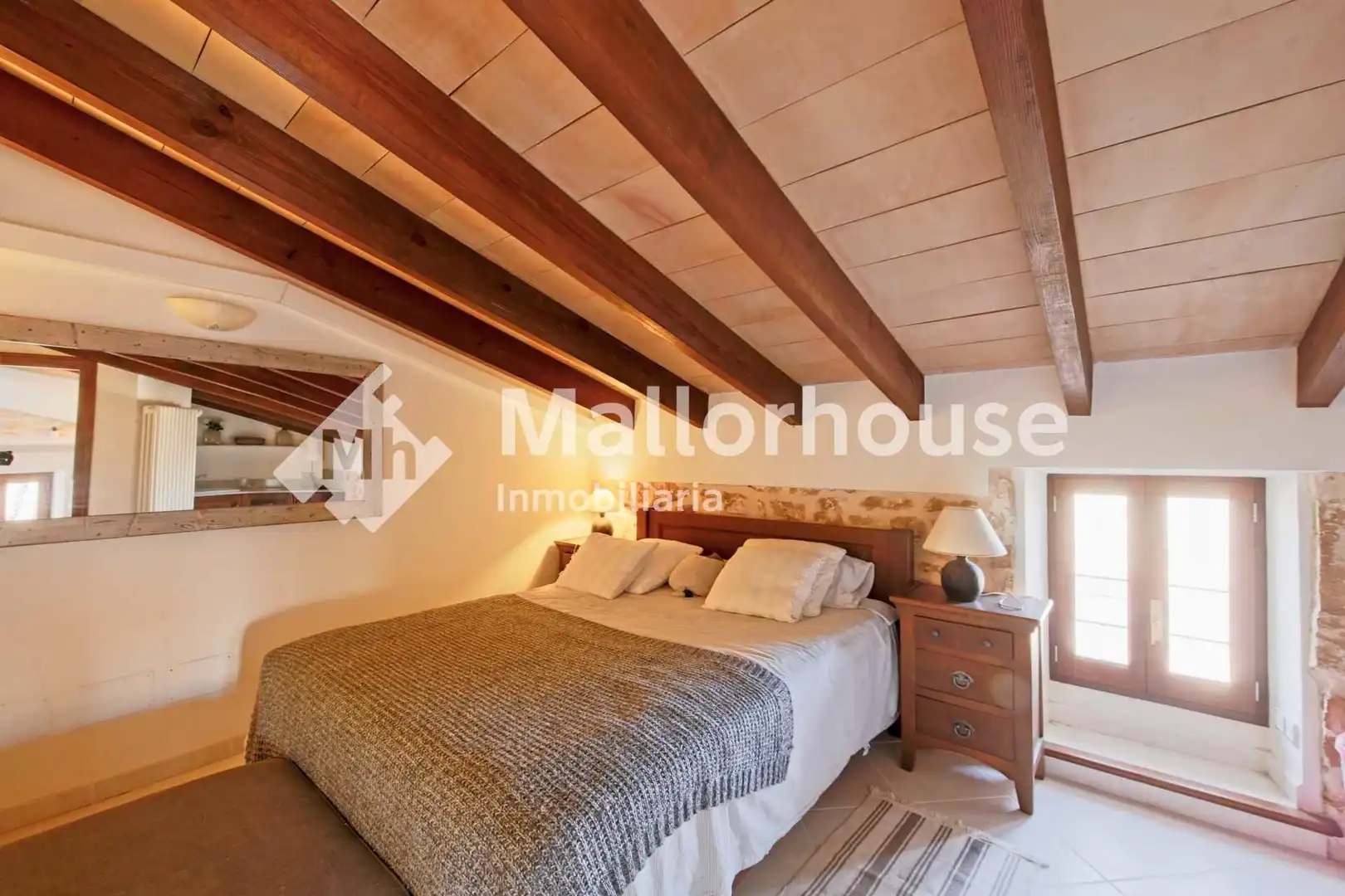 Bedroom of Detached homes for sale in Alcúdia  with Air Conditioner, Private garden and Terrace