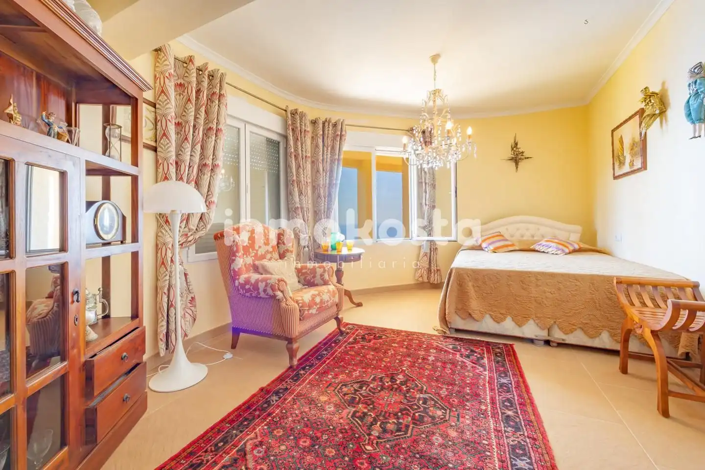 Bedroom of Houses for sale in Jávea / Xàbia  with Air Conditioner, Heating and Private garden