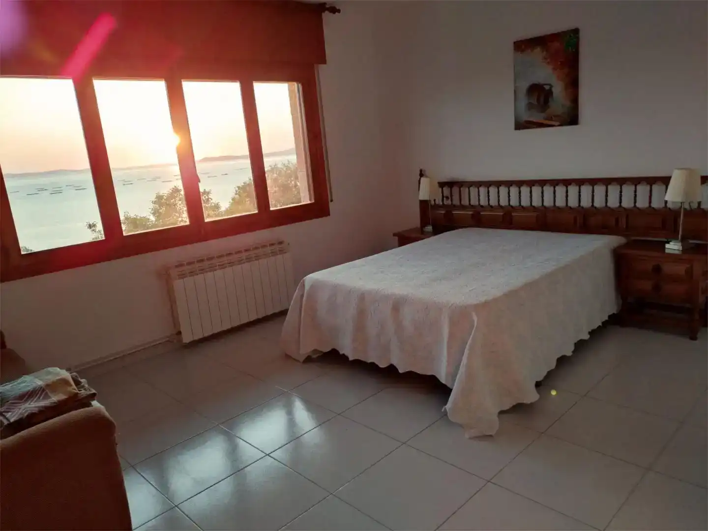 Habitación de Casa o chalet de alquiler en Bueu con Jardín privado y Amueblado
