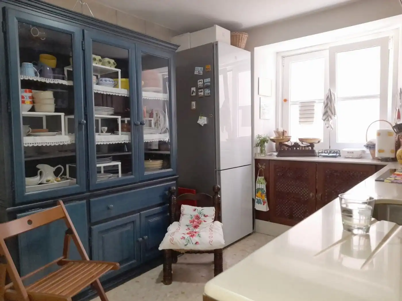 Kitchen of Flat for rent in Cádiz  with Furnished and Balcony