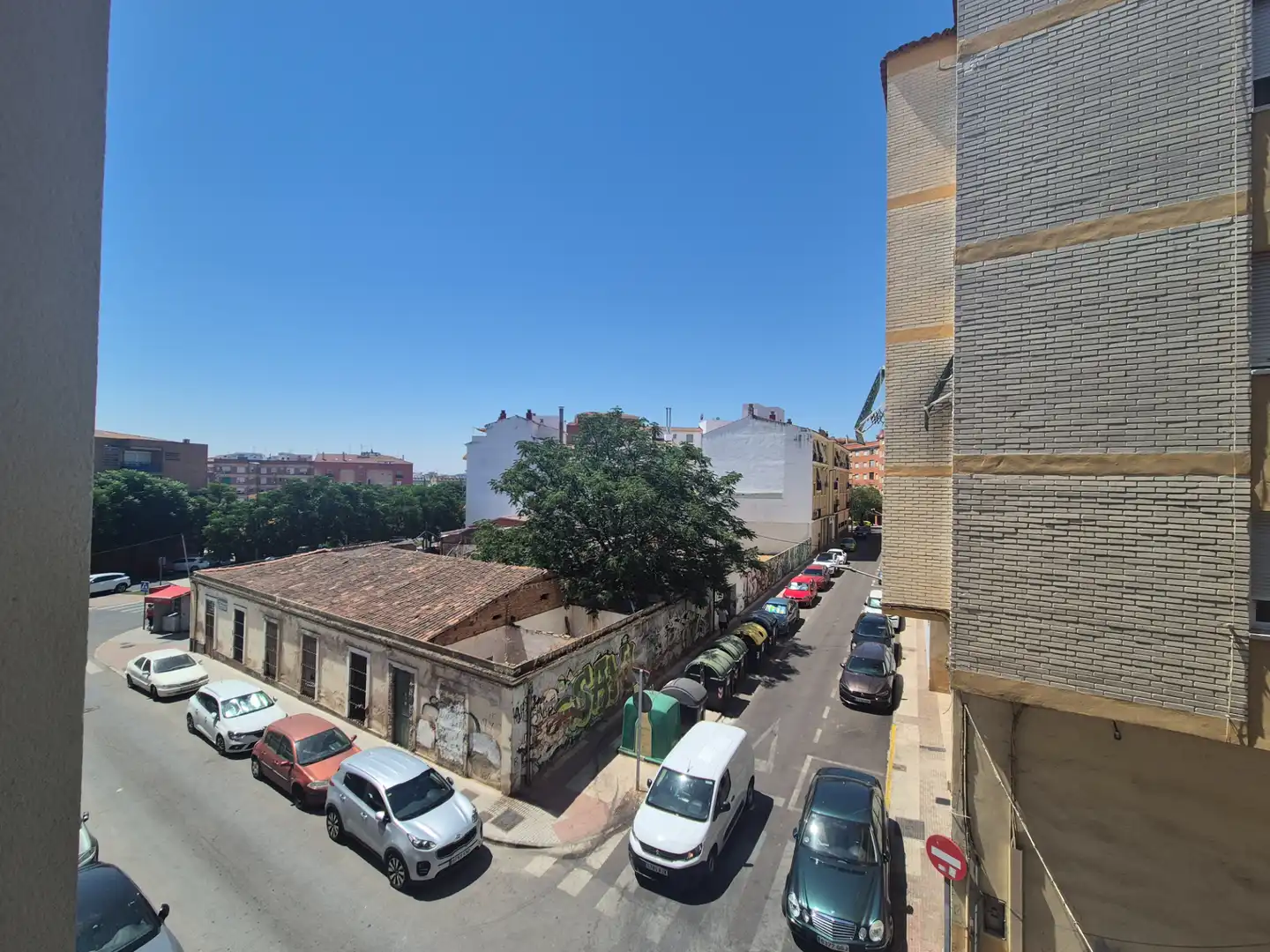 Vista exterior de Apartamento de alquiler en Badajoz con Amueblado, Horno y Lavadora