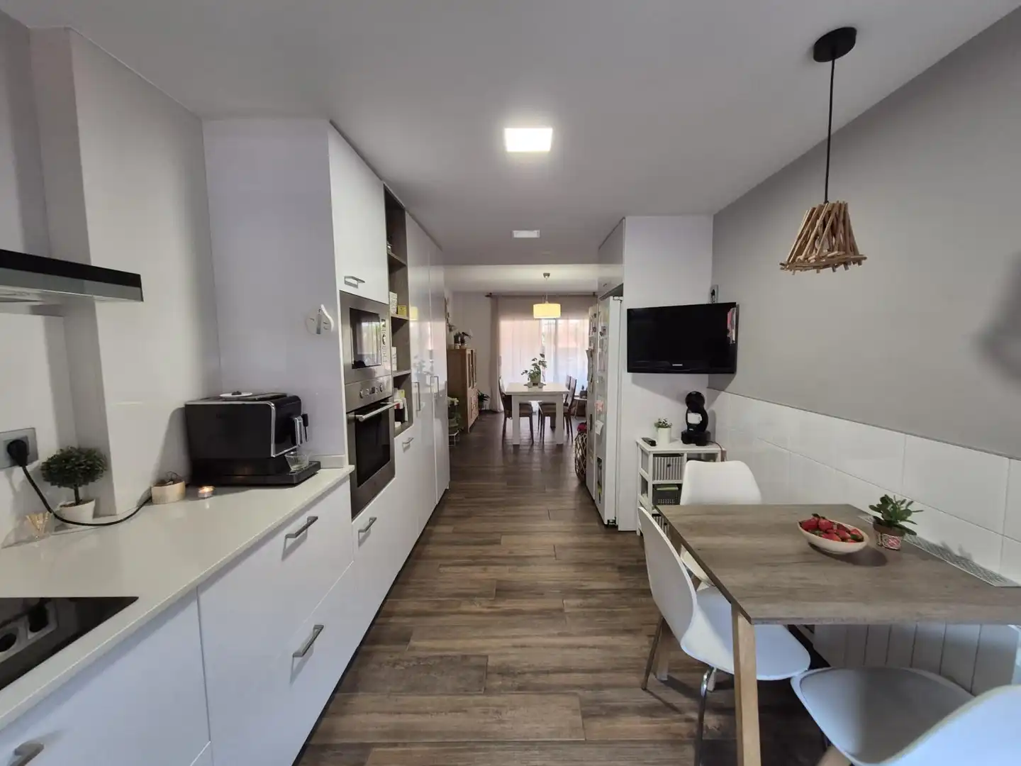 Cocina de Casa adosada en venta en Malgrat de Mar con Aire acondicionado, Terraza y Balcón