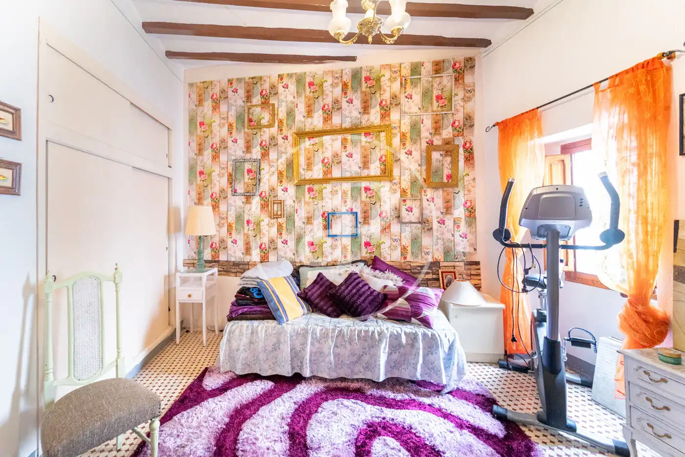 Habitación de Casa adosada en venta en Callosa d'en Sarrià con Calefacción y Trastero
