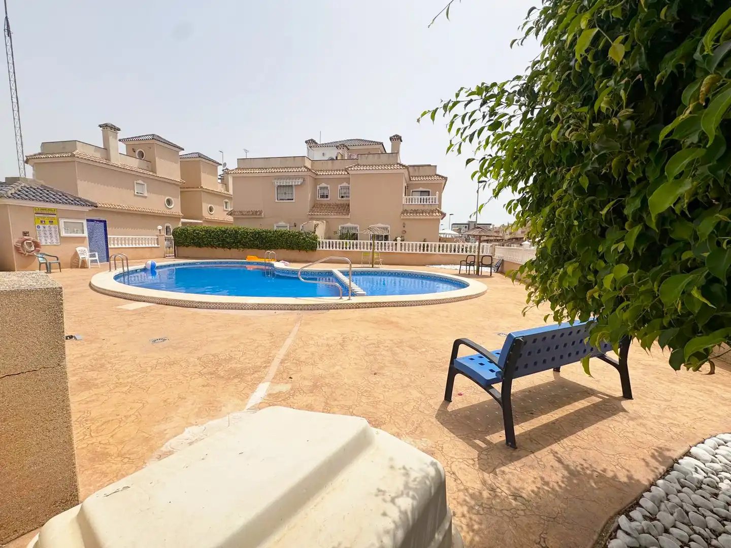 Piscina de Casa adosada en venta en San Javier con Terraza, Balcón y Piscina comunitaria