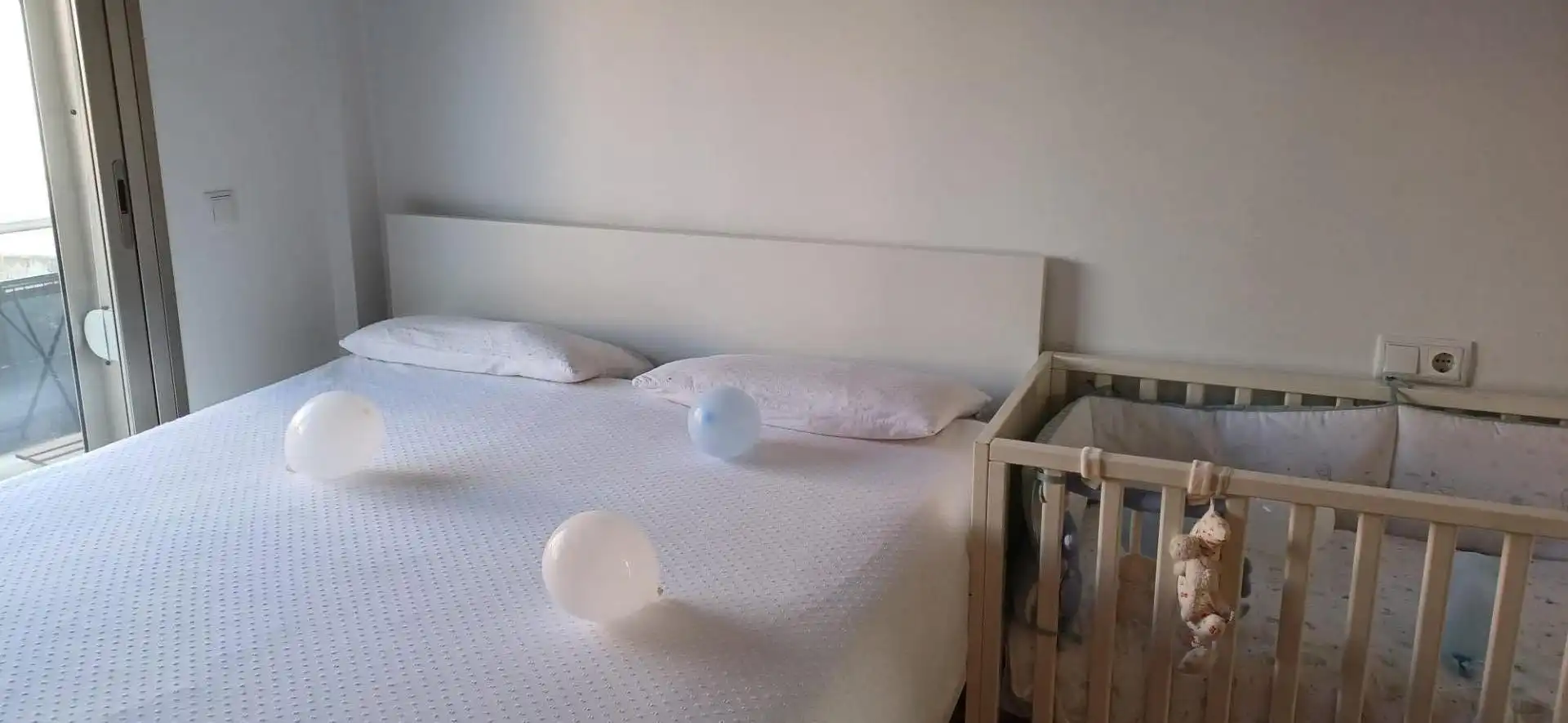 Bedroom of Flat for sale in  Palma de Mallorca  with Air Conditioner, Heating and Parquet flooring