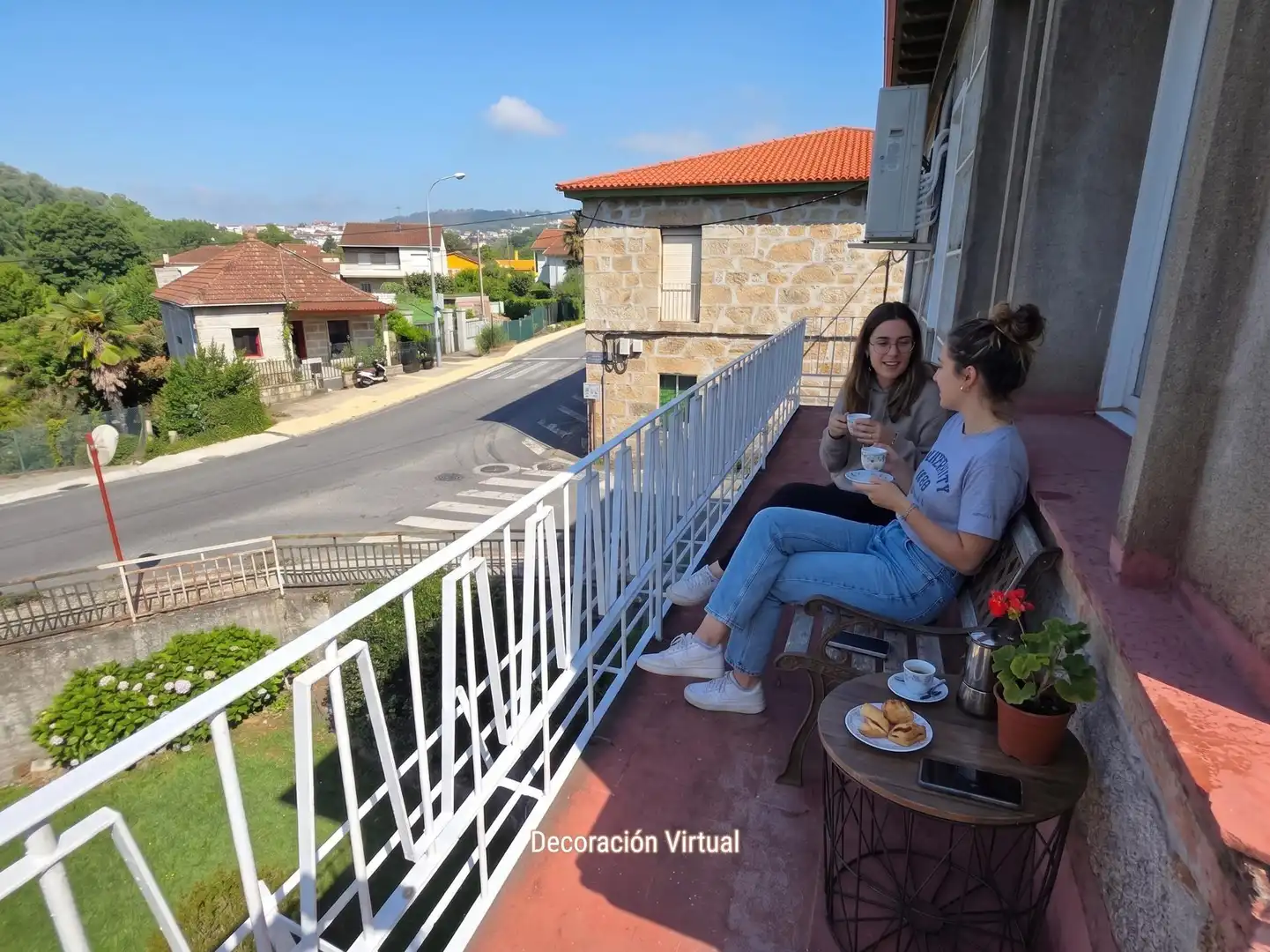 Terrassa de Casa o xalet de lloguer en Ourense Capital 