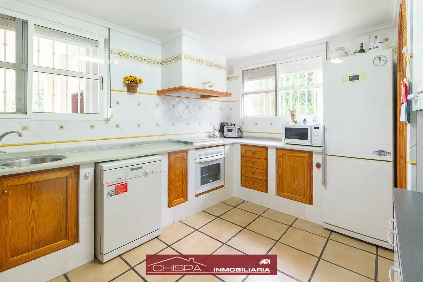 Cocina de Casa o chalet en venta en Náquera con Aire acondicionado, Calefacción y Jardín privado