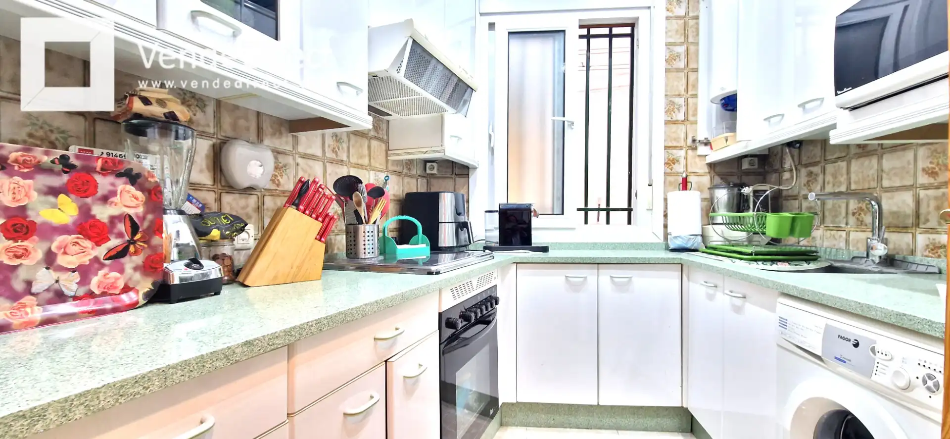 Cocina de Piso en venta en Madrid con Calefacción, Parquet y Horno