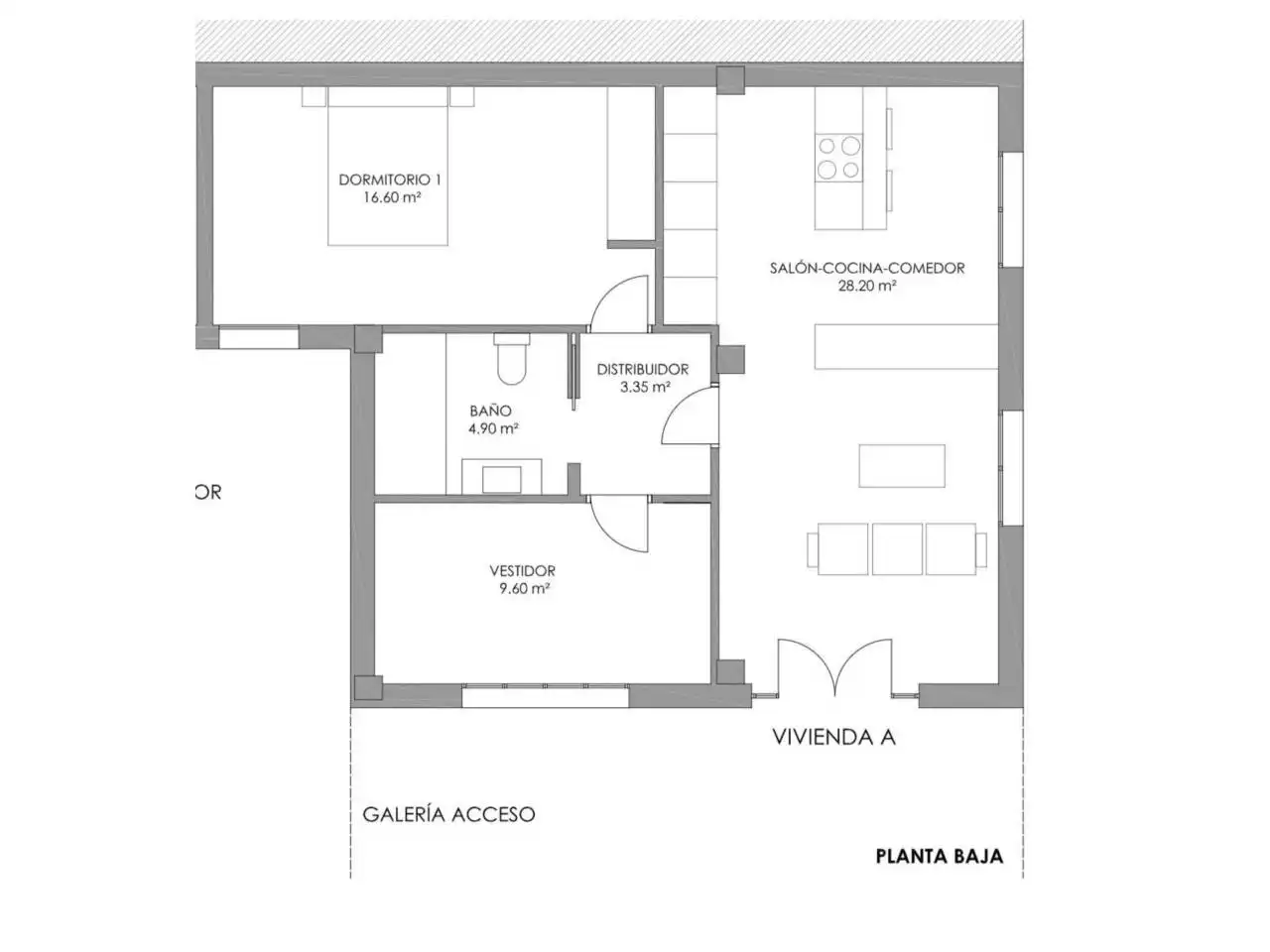 Apartament en venda en San Fernando