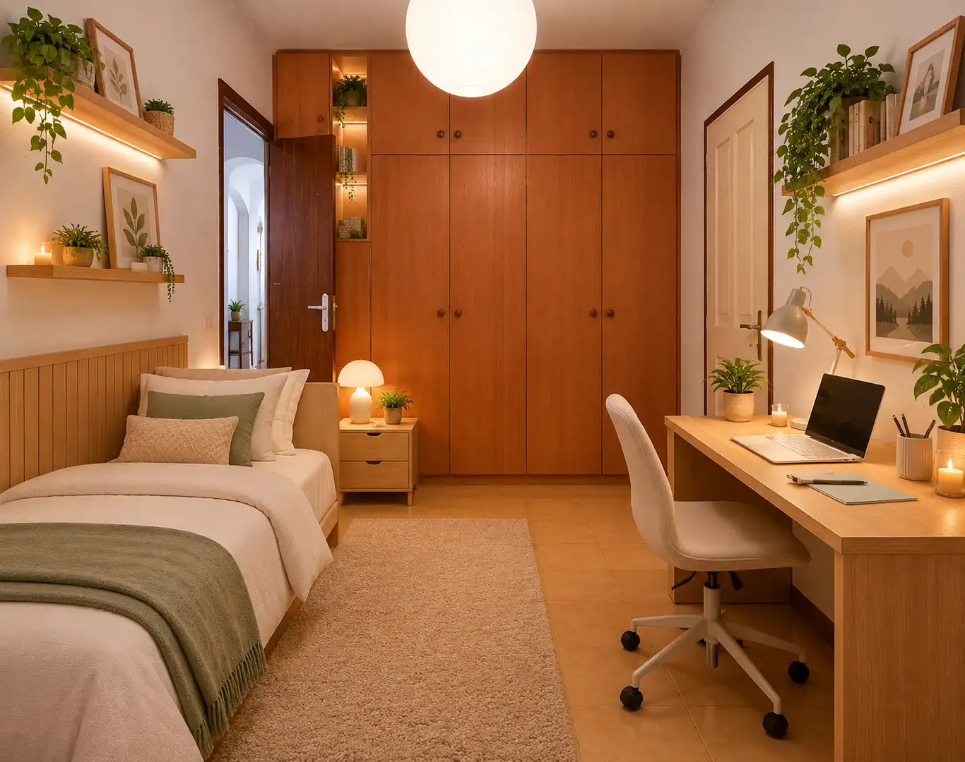 Bedroom of Flat for sale in Figueres  with Heating and Balcony