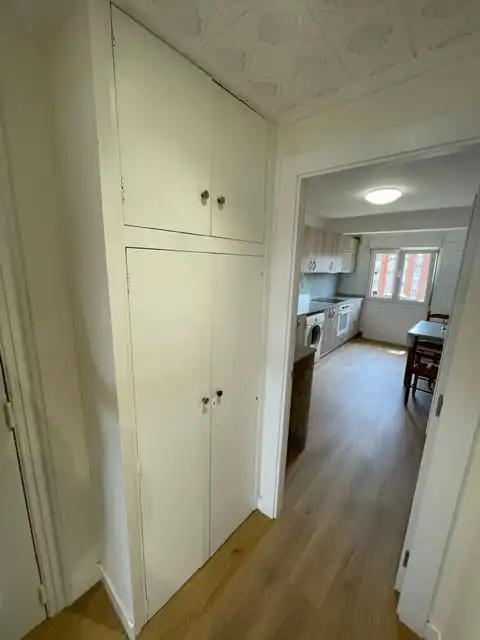 Kitchen of Flat for rent in Gijón   with Heating, Private garden and Oven