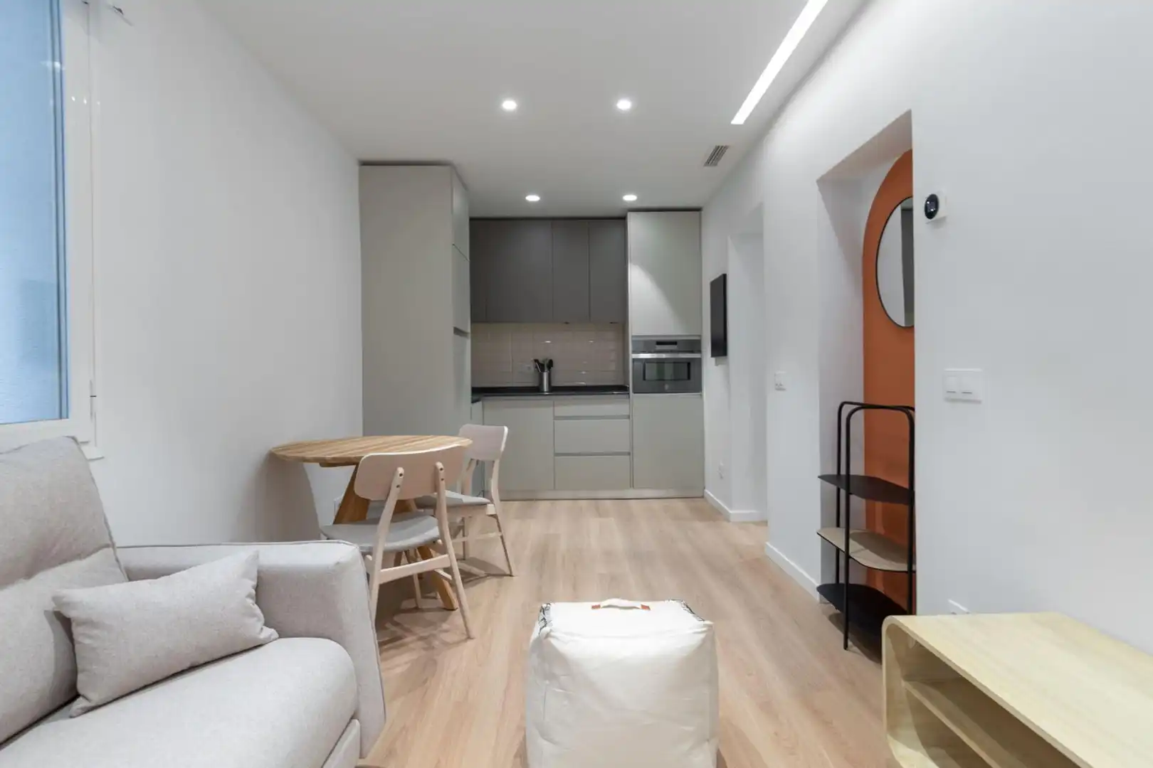 Living room of Apartments for rent in Madrid  with Air Conditioner, Heating and Terrace