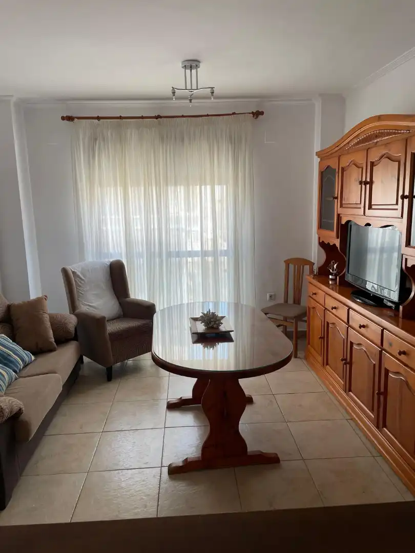 Living room of Flat for rent in Punta Umbría  with Furnished, Oven and Washing machine